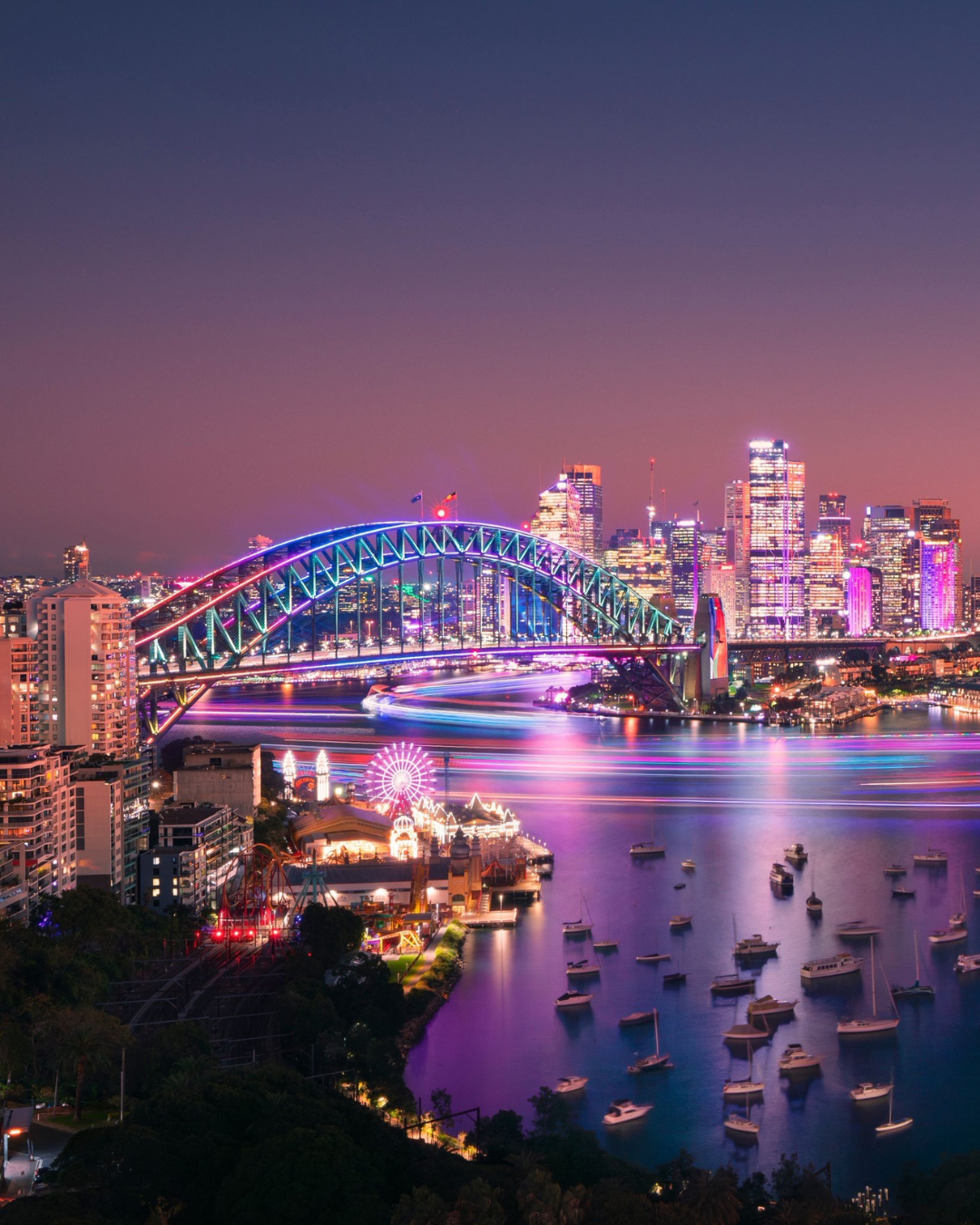 Groupon Vivid Sydney — Harbour Cruise Campaign